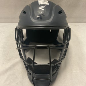 Used Easton ELITE X CATCHERS MASK Catchers Helmet w/Mask Navy Blue One Size 11490-S000265351