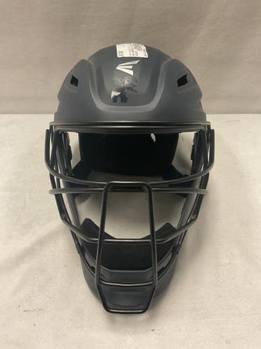 Used Easton ELITE X CATCHERS MASK Catchers Helmet w/Mask Navy Blue One Size 11490-S000265351