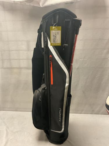 Used Maxfli 2022 SUNDAY BAG Mens Stand Bag Black 11490-S000265410