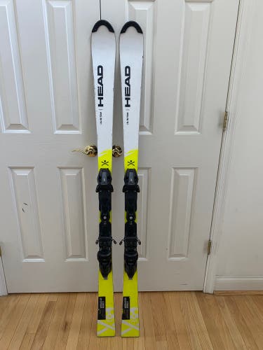 Unisex 2021 HEAD World Cup Rebels i.SL RD TEAM 156 cm Racing Skis With Bindings Max Din 11 (Used)