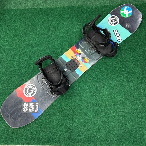Burton Process Smalls Snowboard With Medium Burton Freestyle Bindings (Used) | 138 cm