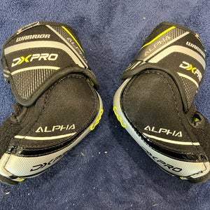 Junior Medium Warrior Alpha DX Pro Elbow Pads (Used)