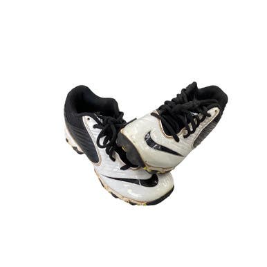 Used Nike SHARK BB/SB Cleats Black And White Junior 01.5 11760-S000081914