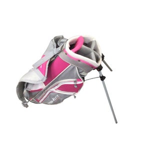 Used Top Flite JUNIOR STAND BAG Jr Stand Bag Graphite And Pink 11760-S000081908