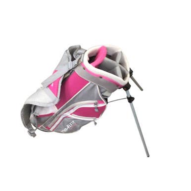 Used Top Flite JUNIOR STAND BAG Jr Stand Bag Graphite And Pink 11760-S000081908