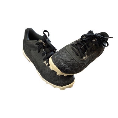 Used Under Armour BSBL CLEATS BB/SB Cleats Black Junior 03.5 11760-S000081906