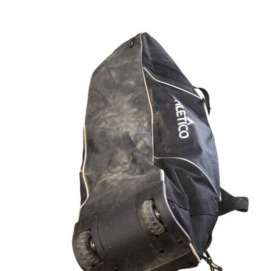 Used Athletico WHEEL BAG BB/SB Player Wheeled Bag Black 11760-S000081862