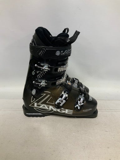 Used Lange RX90 Mens DH Ski Boot Black 255 MP - M07.5 - W08.5 11823-S000034198