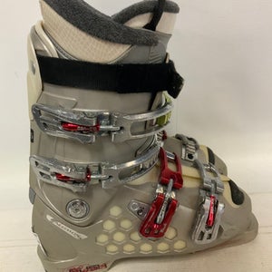 Used Salomon RUSH Womens DH Ski Boot Grey 240 MP - J06 - W07 11823-S000034196