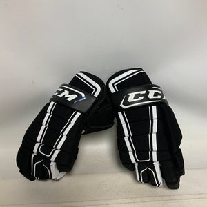 Used CCM 4R Senior Gloves Black 14" 11823-S000034193