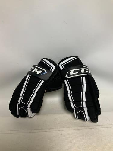 Used CCM 4R Senior Gloves Black 14" 11823-S000034193