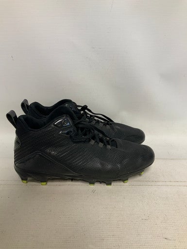 Used Riddell Adult FB Cleats Black Senior 9 11823-S000034170