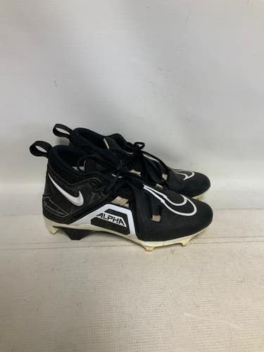 Used Nike ALPHA Adult FB Cleats Black Senior 8.5 11823-S000034168