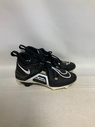 Used Nike ALPHA Adult FB Cleats Black Senior 8.5 11823-S000034168