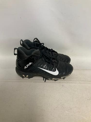 Used Nike ALPHA BB/SB Cleats Black Junior 05 11823-S000034159