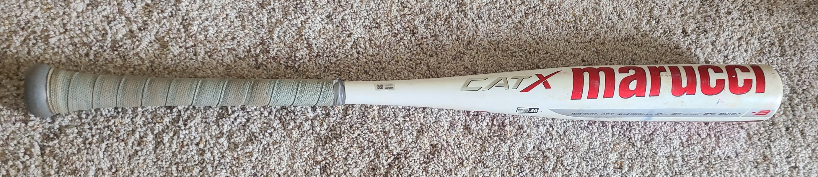 2025 Marucci CATX Alloy BBCOR Certified Bat (-3) 27 oz 30" (Used)