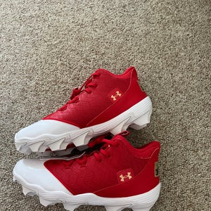 Men's Size M 10.5 (W 11.5) Adult Under Armour High Top Molded Cleats (New)