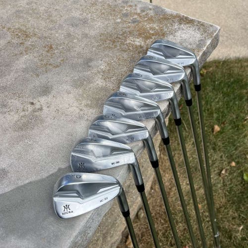 Men's 2022 Miura MC-502 Right Handed Iron Set Stiff Flex Steel Shaft (New)