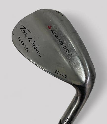 Adams Tom Watson 52 8 bounce Sand Wedge RH Steel Shaft
