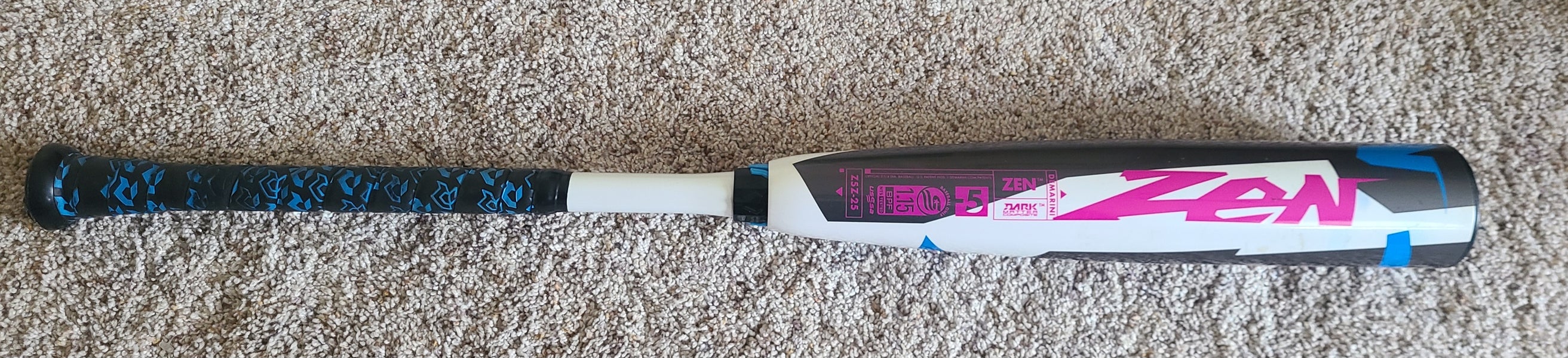 2025 DeMarini CF Zen Composite USSSA Certified Bat (-5) 25 oz 30" (Used)