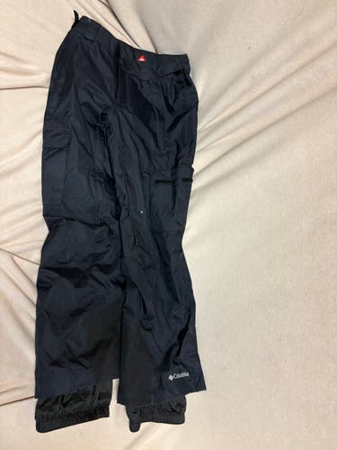 Black Unisex Adult Medium Columbia Pants