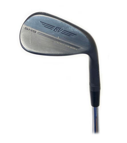Titleist Vokey SM9 Jet Black 52*/08* F Grind Gap Wedge Steel Wedge Flex