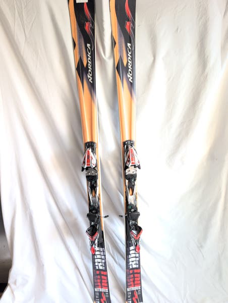Nordica 178 cm Hot Rod Nitrous Skis With Bindings (Used