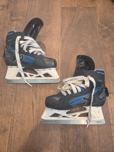 Bauer GSX Goalie Skates Size 1 (Used)