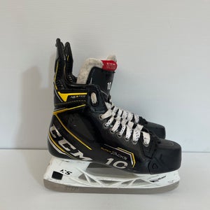 Used Size 3.5 Regular Junior CCM Super Tacks AS3 Pro Hockey Skates Pro Stock