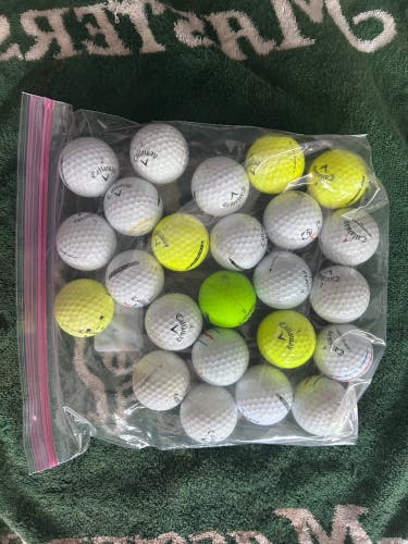 Refurbished Callaway Balls 12 Pack (1 Dozen)