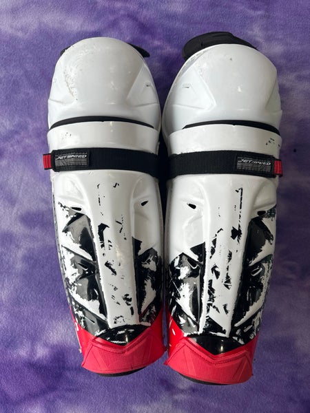 Junior CCM Jetspeed FT485 Shin Pads 13" (Used)