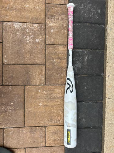 2025 Rawlings Icon Composite USSSA Certified Bat (-8) 22 oz 30" (Used)
