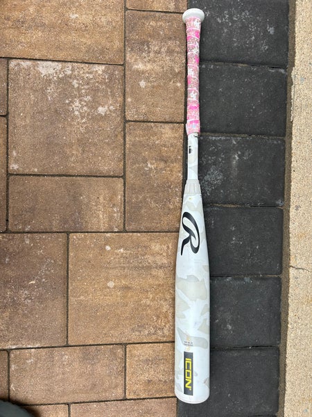 2025 Rawlings Icon Composite USSSA Certified Bat (-8) 22 oz 30" (Used)