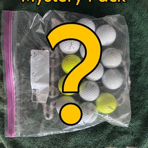 Refurbished Mystery Pack Golf Balls ( 1/2 Dozen)