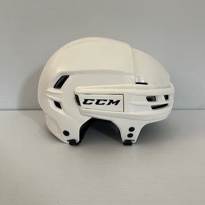 Used Medium CCM Tacks 910 White Helmet