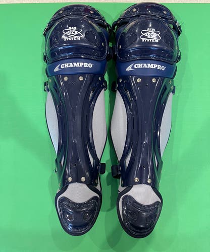 Blue Youth Champro Catcher's Leg Guard (New)