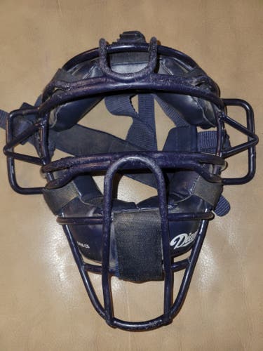 Diamond Dfm-25 Umpire Face Mask Baseball/Softball Navy Blue