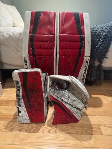 Joey Daccord NHL Game Used True L12.2 Full Set Pro Stock 34+1.75 Approx.