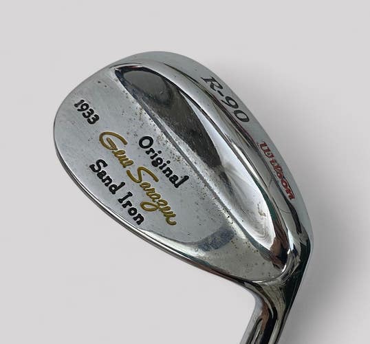 Wilson R-90 Original 1933 Gene Sarazen Sand Iron Brown Steel 35.5" RH