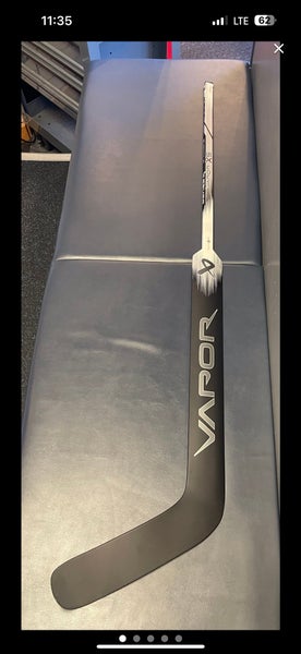 New Senior Bauer Vapor X5 Pro Regular Goalie Stick Blk 27" Paddle - Pattern: P31