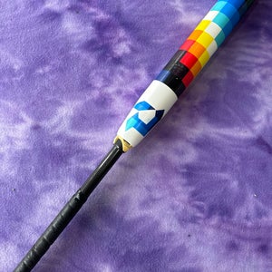 White 2023 DeMarini Prism+ Composite Bat (-10) Composite 23 oz 33" (Used)