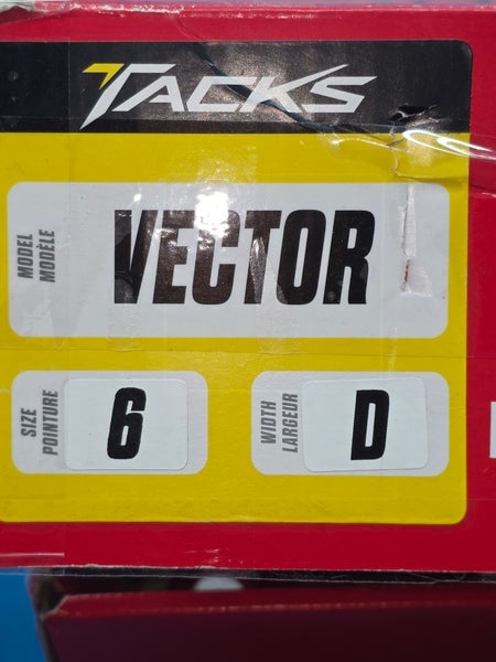 CCM Tacks Vector Hockey Skates Regular Width 6