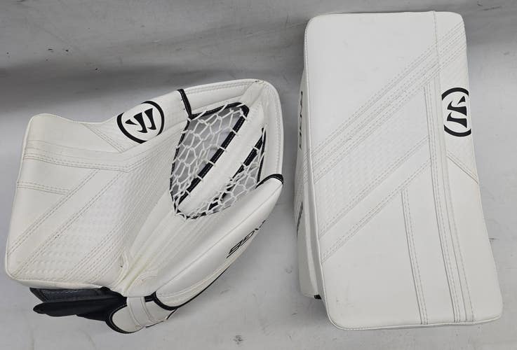 Warrior Ritual G6.1 Pro+ Goalie Glove and Blocker Pro Stock NEW (14346)