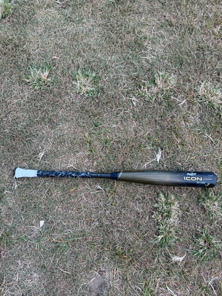 2023 Rawlings Icon Composite BBCOR Certified Bat (-3) 30 oz 33" (Used)