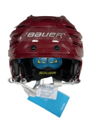 BAUER REAKT 150 PRO STOCK HOCKEY HELMET MAROON SMALL NEW (14348)
