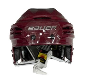 BAUER REAKT 100 PRO STOCK HOCKEY HELMET MAROON SMALL NEW (14349)