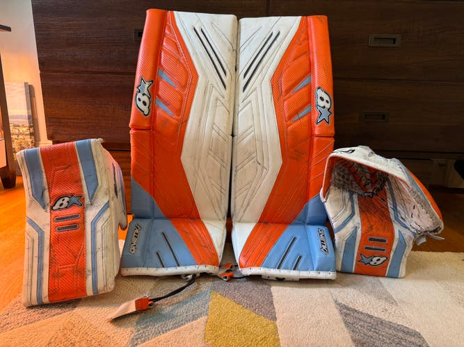 33" Brian's Gnetik V Optik 3 Pro Regular Goalie Full Set (Used)