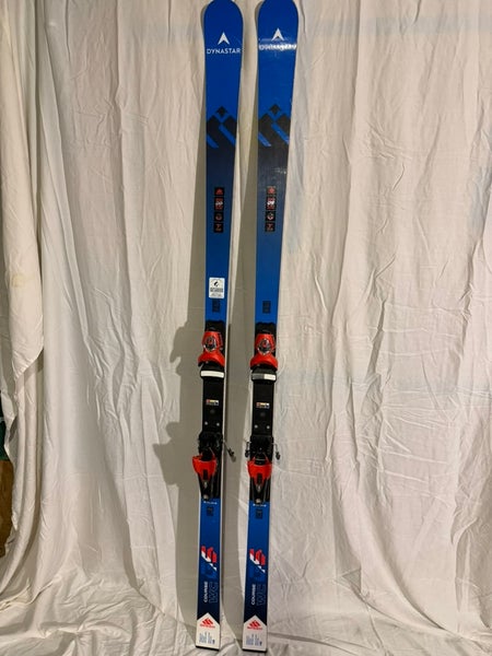 Unisex 2024 Racing 188 cm Dynastar Speed WC FIS GS Skis With Bindings Max Din 15 (Used)