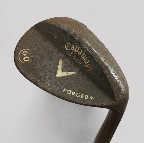 CALLAWAY Forged+ Raw Lob Wedge LW 60* 60-12 Factory TT Steel Wedge Flex RH