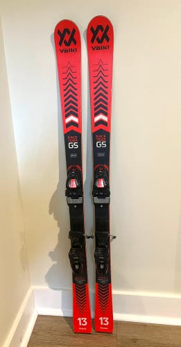 Volkl Racetiger GS 132 cm Junior Racing Skis With Bindings (Used)